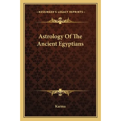 Astrology Of The Ancient Egyptians