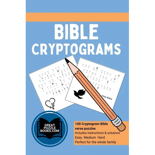Bible Cryptogram Puzzle Book