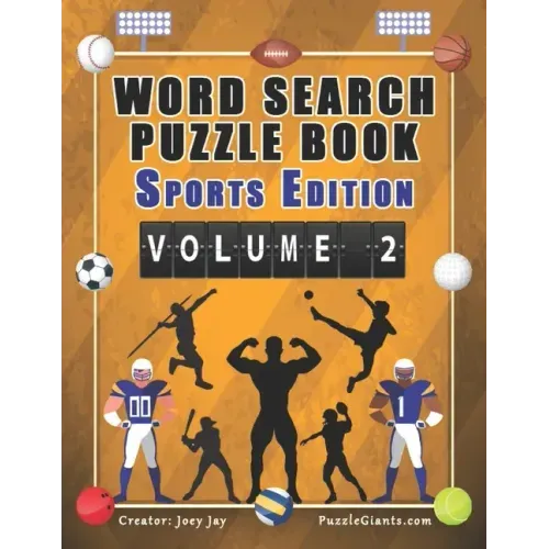 Word Search Puzzle Book Sports Edition Volume 2