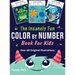 The Insanely Fun Color By Number Book For Kids: Over 60 Original Illustrations with Space, Underwater, Jungle, Food, Monster, and Robot Themes