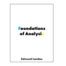 Foundations of Analysis: The Arithmetic of Whole, Rational, Irrational and Complex Numbers