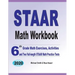 STAAR Math Workbook: 6th Grade Math Exercises, Activities, and Two Full-Length STAAR Math Practice Tests