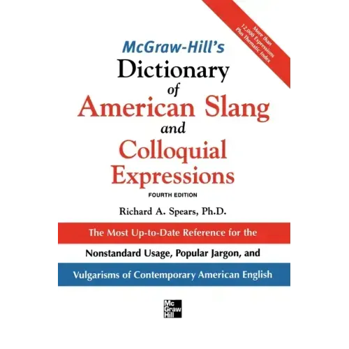 McGraw-Hill's Dictionary of American Slang 4e (Pb)