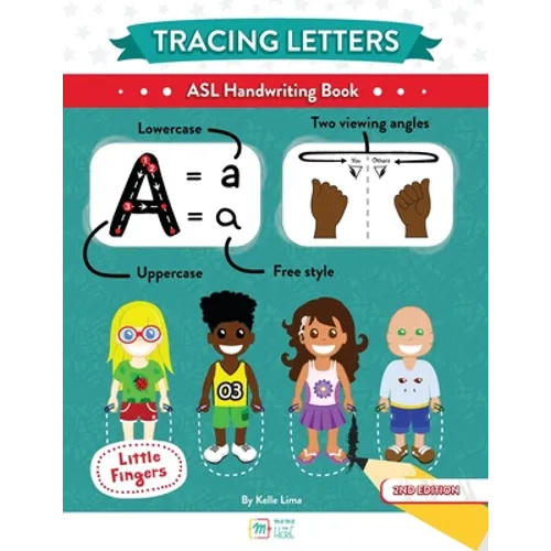 Tracing Letters: ASL Handwriting Book