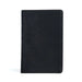 CSB Large Print Personal Size Reference Bible, Black Leathertouch