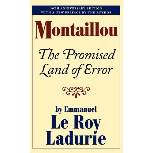 Montaillou: The Promised Land of Error