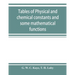 Tables of physical and chemical constants and some mathematical functions