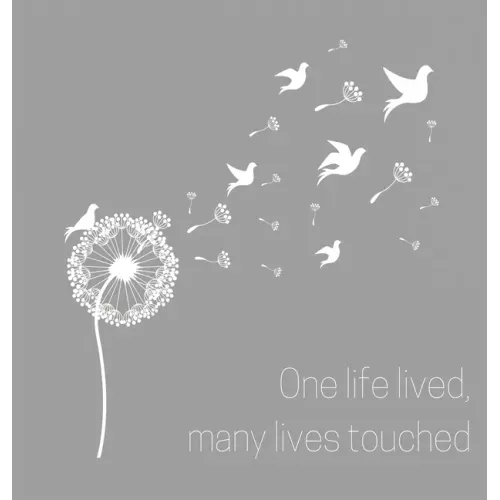 Condolence book to sign (Hardback cover)