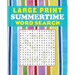 Large Print Summertime Word Search