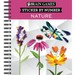 Brain Games - Sticker by Number: Nature - 2 Books in 1 (42 Images to Sticker)