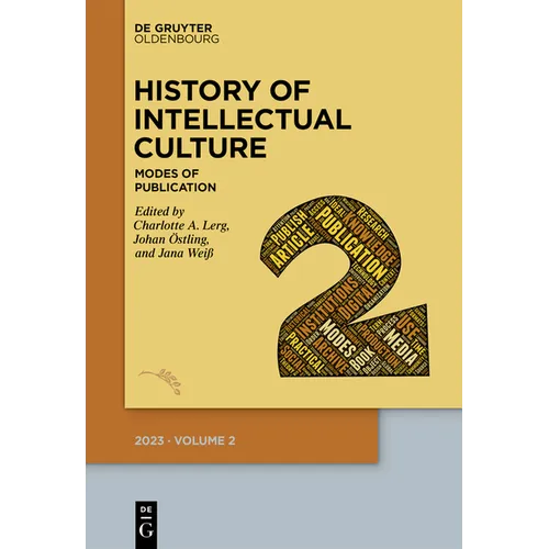 History of Intellectual Culture 2/2023: Modes of Publication