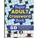 Super ADULT Crossword Book; 2 60 Extra Large Print Easy Puzzles