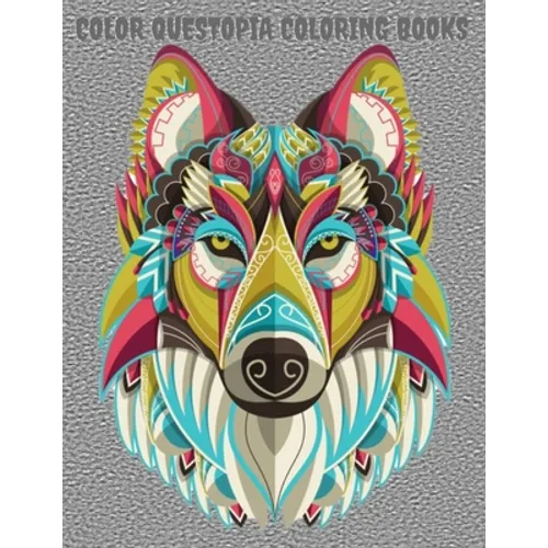 color questopia coloring books: Adult Coloring Book For Stress Relief and Relaxation