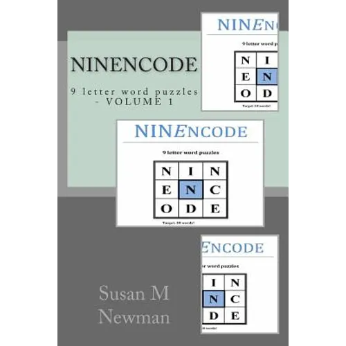 NINEncode: 9 letter word puzzles