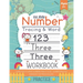 Number Tracing and word practice workbook for kids +3: Learn How To Write Numbers From 0 To 20 - Number Practice Workbook for Preschoolers