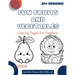 Fun Fruits and Vegetables: Coloring Pages for Toddlers