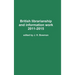 British librarianship and information work 2011-2015