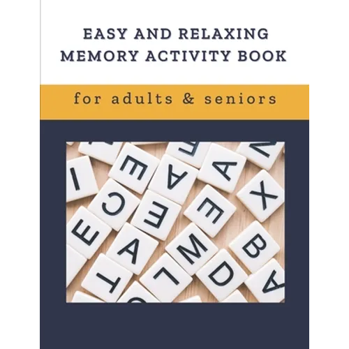 Easy and Relaxing memory activity book for adults & seniors: Extra large print word search puzzle book for grandma grandpa seniors and adults, Fun Gam