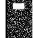 Marble Notebook A4: Black Marble College Ruled Journal