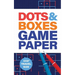 Dots & Boxes Game Paper 5x8" Travel Size: Scorecard and Game Rules Included