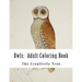 Owls: Adult Coloring Book