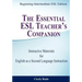 The Essential ESL Teacher's Companion: Interactive Materials for English as a Second Language Instruction