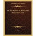Of The Manner In Which The Persecutors Died