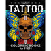 Tattoo Coloring Book for Men: Coloring Pages Adult Relaxation With Awesome Modern Tattoo Designs