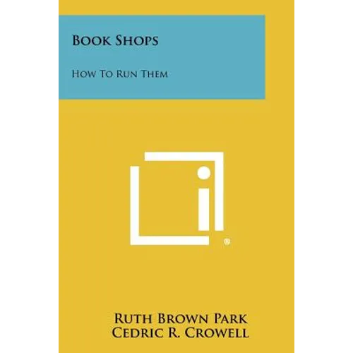 Book Shops: How To Run Them