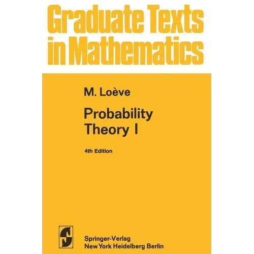 Probability Theory I