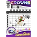 Crowns Score Sheet: Pocket Size 6 x 9 inches