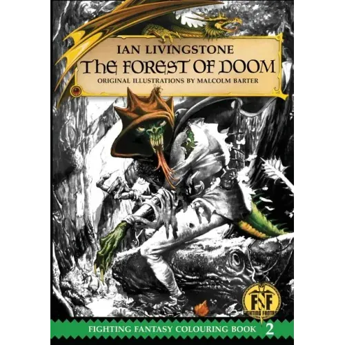 Official Fighting Fantasy Colouring Book 2: The Forest of Doom