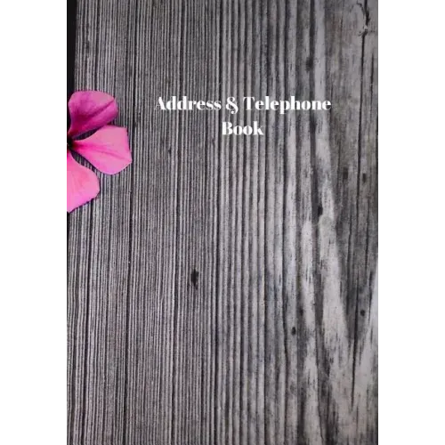 Address and Telephone Book: Address and Telephone Book 7" x 10" 187 pages