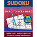 Sudoku Puzzle Book for Adults: Hard to Very Hard 100 Large Print Sudoku Puzzles - One Puzzle Per Page with Solutions (Brain Games Book 13)