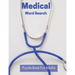 Medical Word Search Puzzle Book For Adults: Large Print Puzzle Book Gift With Solutions Entertaining Medical Gift