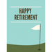 Golf Retirement Guest Book (Hardcover): Retirement book, retirement gift, Guestbook for retirement, retirement book to sign, message book, memory book