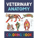 Veterinary Anatomy Coloring Book: Learn The Veterinary Anatomy With Fun & Easy. Animal Anatomy and Veterinary Physiology Coloring Book. Dog Cat Horse