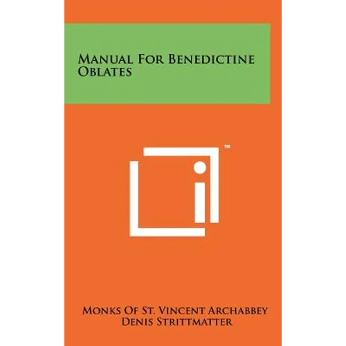 Manual For Benedictine Oblates