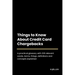 Things to Know About Credit Card Chargebacks