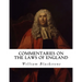 Commentaries on the Laws of England