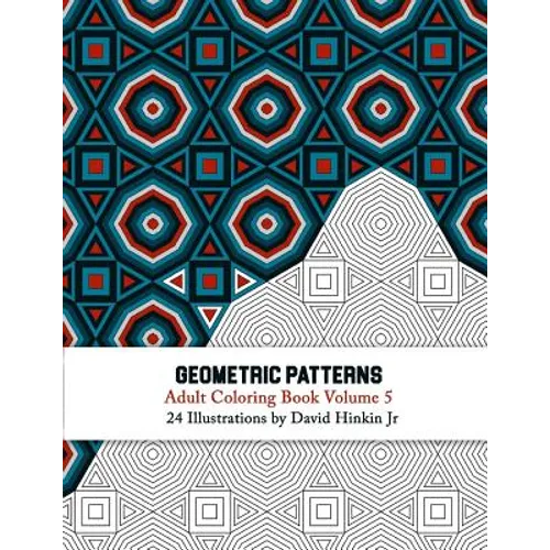 Geometric Patterns - Adult Coloring Book Vol. 5