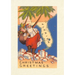 Vintage Lined Notebook Christmas Greetings from Florida