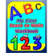 My First Learn to Write Workbook: Letters and Numbers Learning to Trace & Handwriting Practice Book For Kids, Workbook for preschool kindergarten, Pen