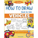 How To Draw Vehicles Book For Kids: Step-By-Step Drawing Transport Cars, Airplanes, Trucks, Construction, Bus, Boat, Rocket, Planes, Helicopter For Be