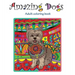Amazing Dogs: Adult Coloring Book