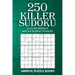 250 Killer Sudoku: Easy to Medium Killer Sudoku Puzzles