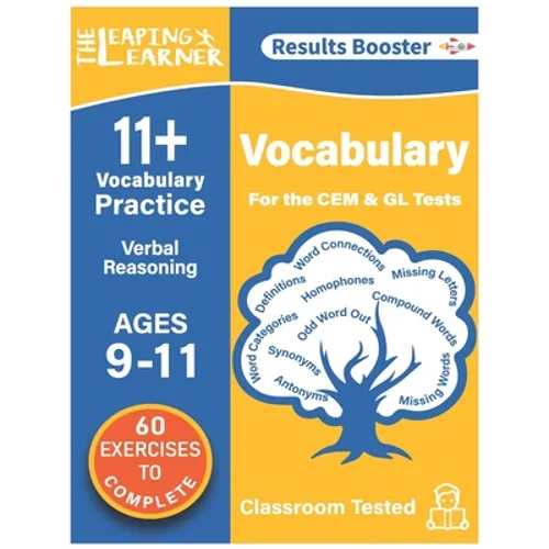 11 + Vocabulary Practice: Verbal Reasoning: Ages 9 - 11 years