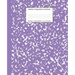 Marble Composition Notebook College Ruled: Lavender Marble Notebooks, School Supplies, Notebooks for School