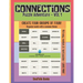 Connections Puzzle Adventure Book - Vol 1: Connections Word Game offers four by four puzzles designed for word game enthusiasts of all ages, including