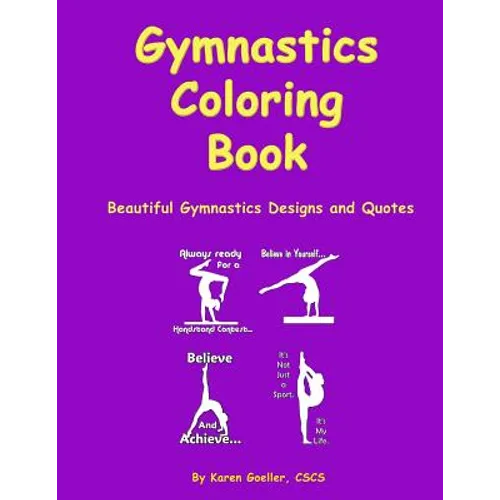 Gymnastics Coloring Book